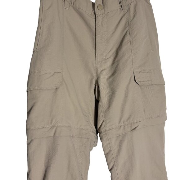 The North Face Mens Convertible Cargo Pants Beige Lightweight & Versatile Outdoo - Picture 2 of 14